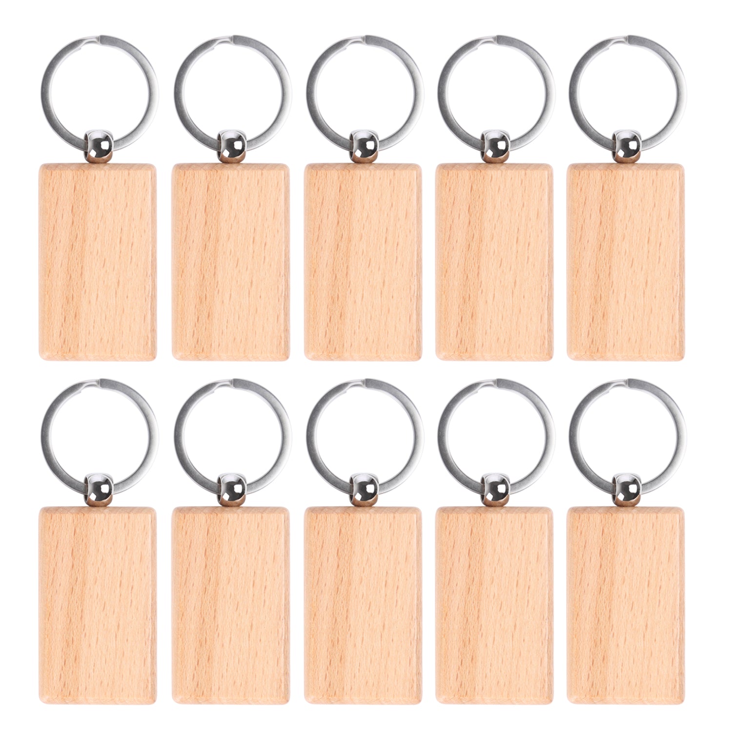 Wooden Keychain Blanks, Wood Key Chain